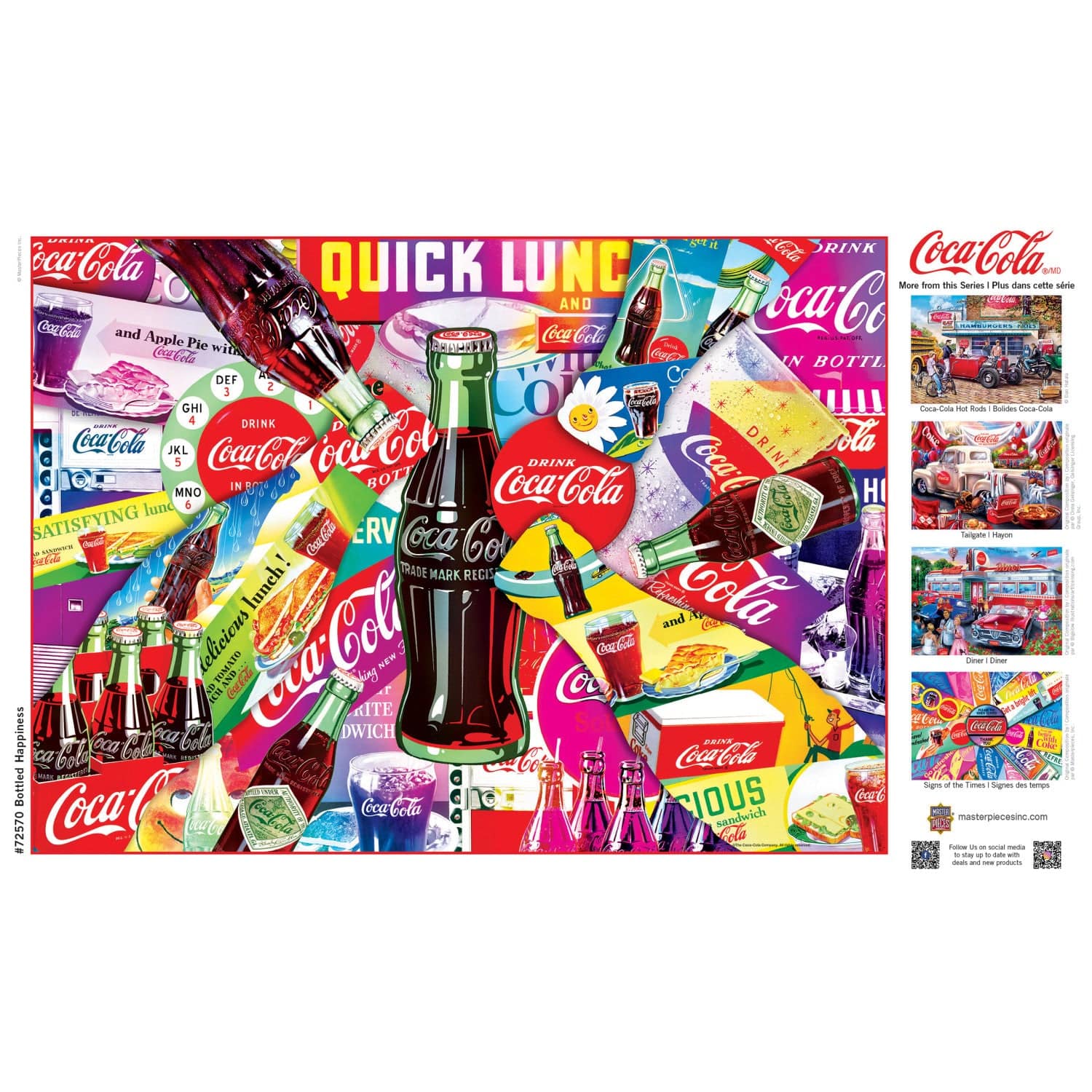 Coca-Cola - Bottled Happiness 1000 Piece Puzzle