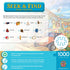 Seek & Find - Beach Time Fun 1000 Piece Puzzle