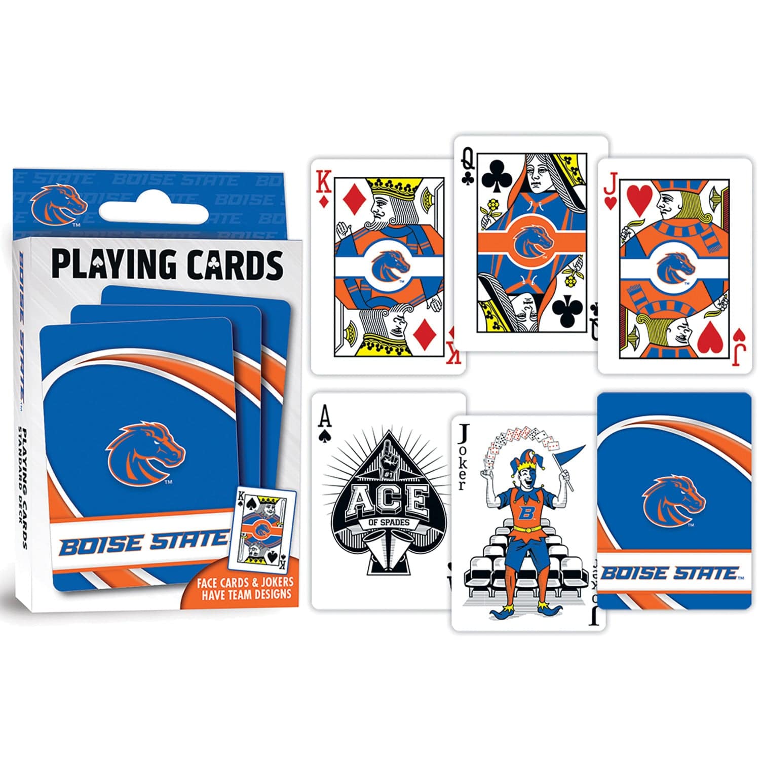 Boise State Broncos Playing Cards - 54 Card Deck