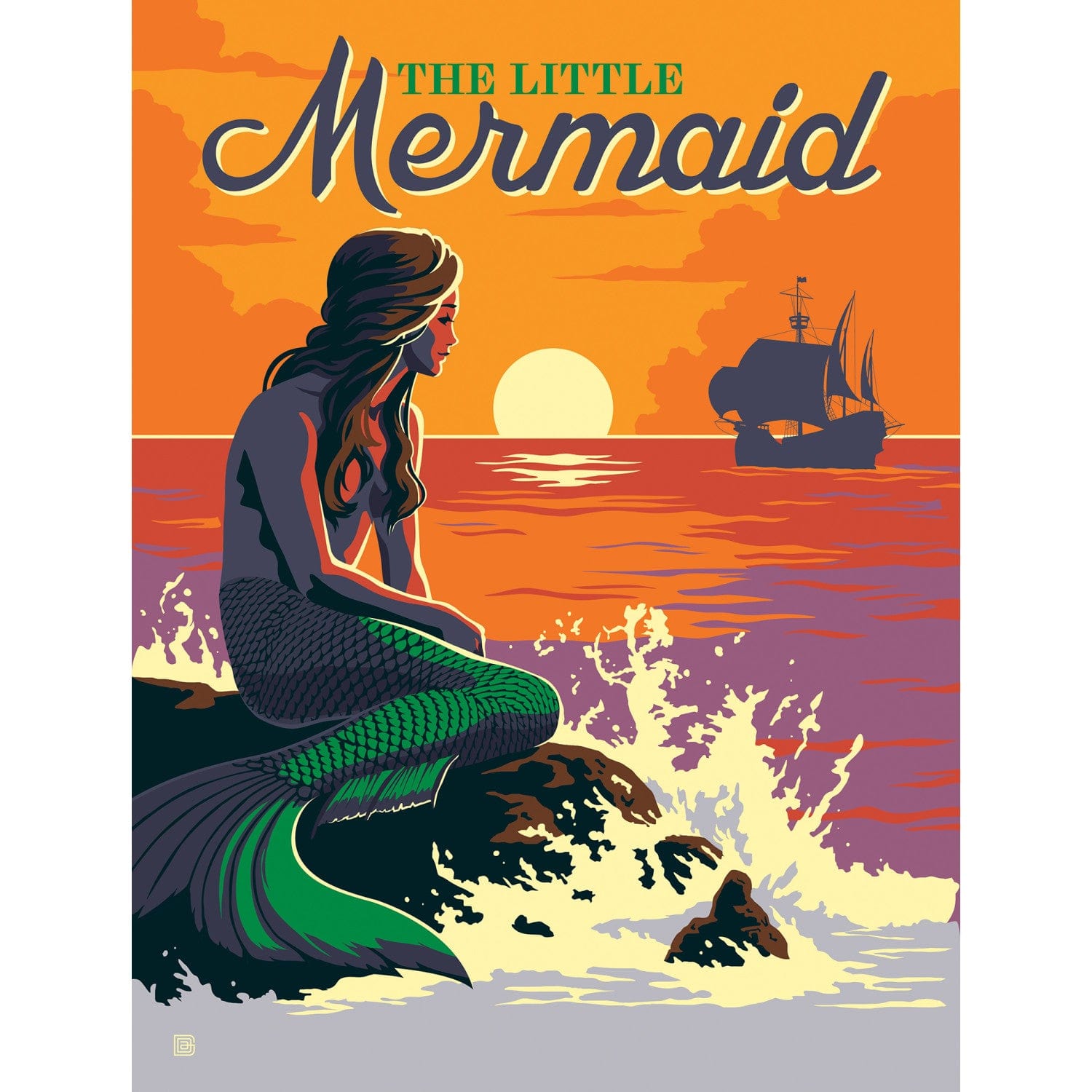 Puzzle Pod - Little Mermaid 300 Piece Puzzle