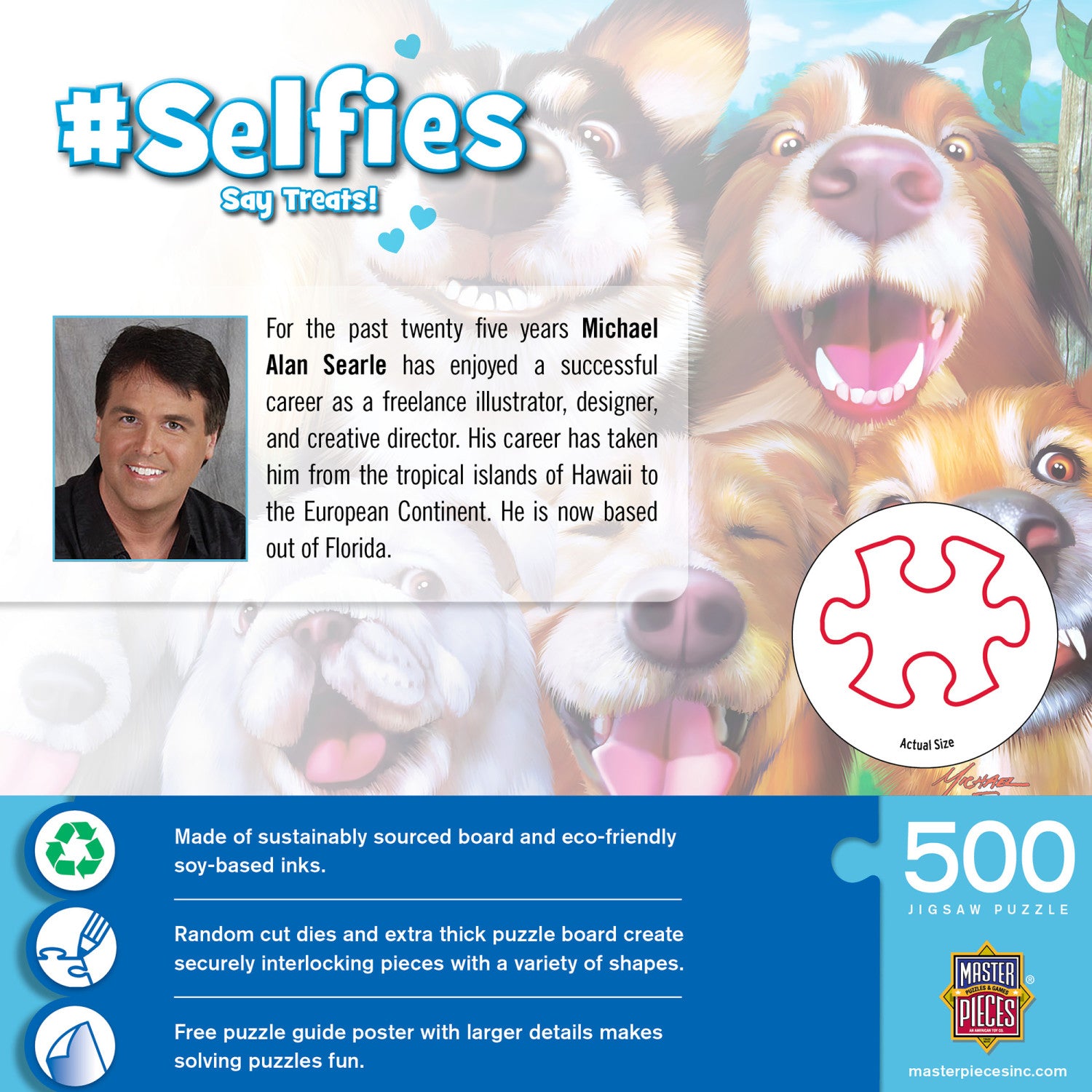 Selfies - Say Treats! 500 Piece Jigsaw Puzzle