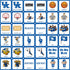 Kentucky Wildcats NCAA Matching Game