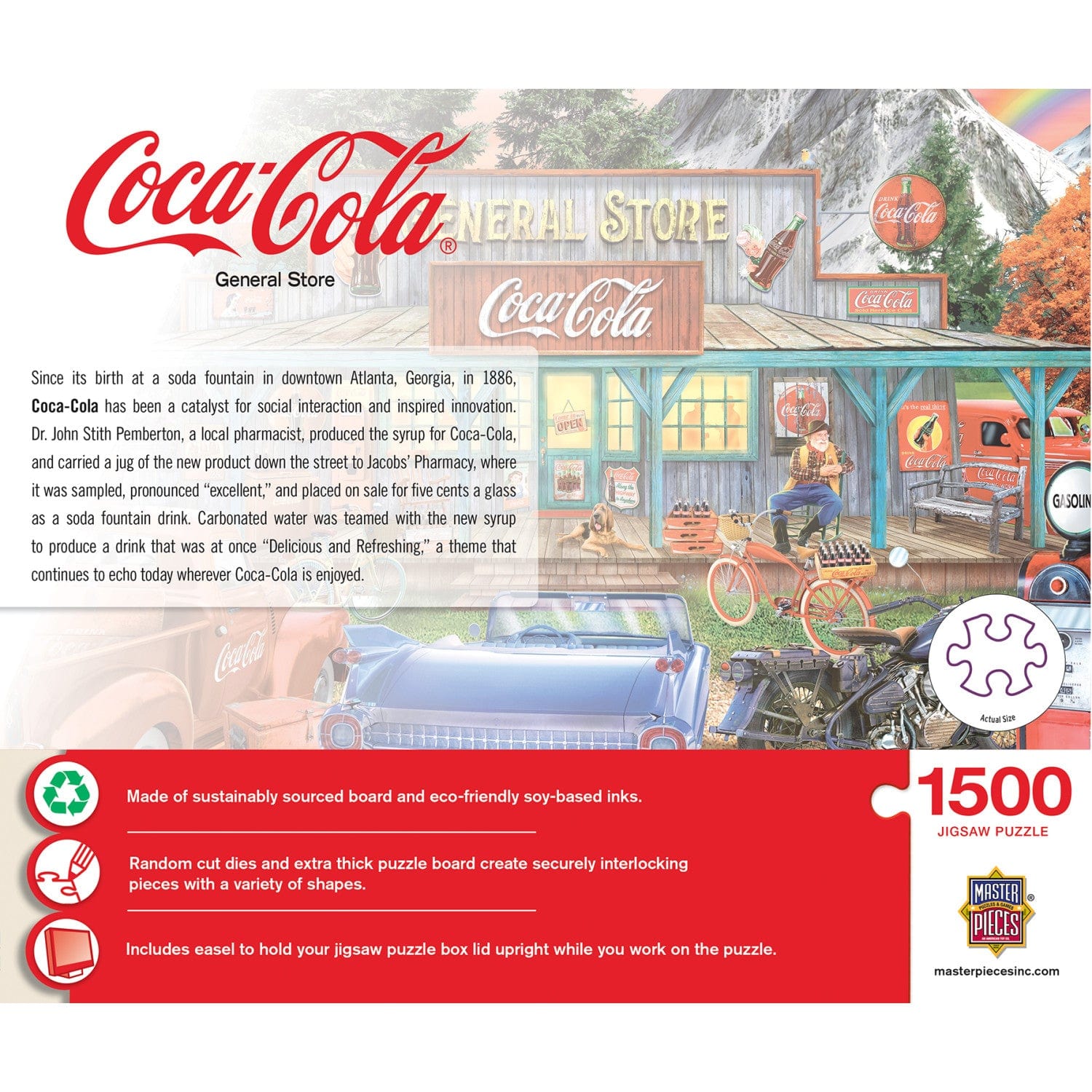 Signature - Coca-Cola General Store 1500 Piece Jigsaw Puzzle